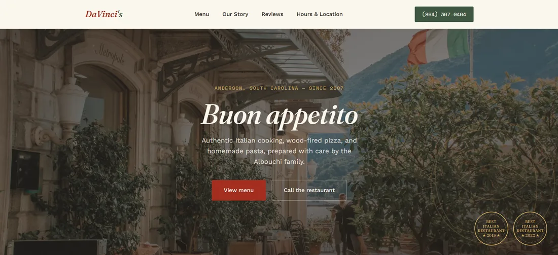 Aperçu du projet DaVinci's